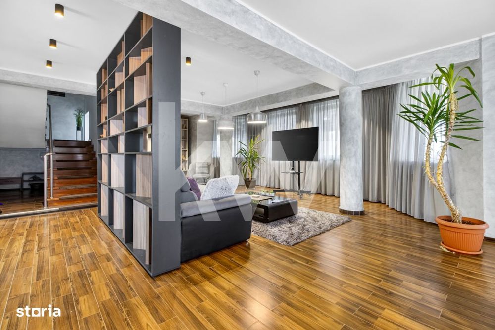 Inchiriere casa moderna cu 4 dormitoare, teren 1300 mp - zona Stupini,