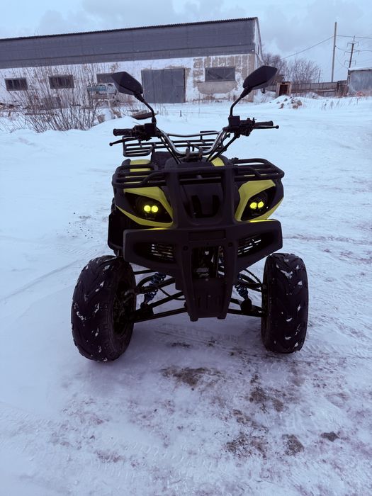 Квадрик на полном боевом ходу