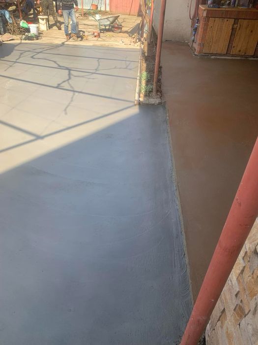 Beton amprentant si elicopterizat