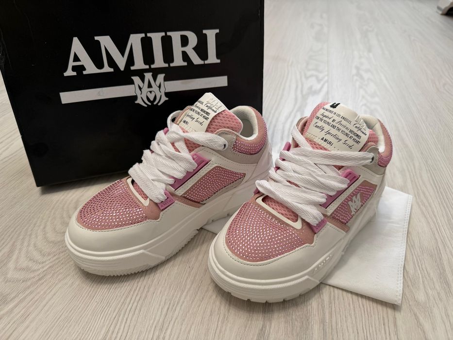 Adidasi Amiri MA1 roz pietricele