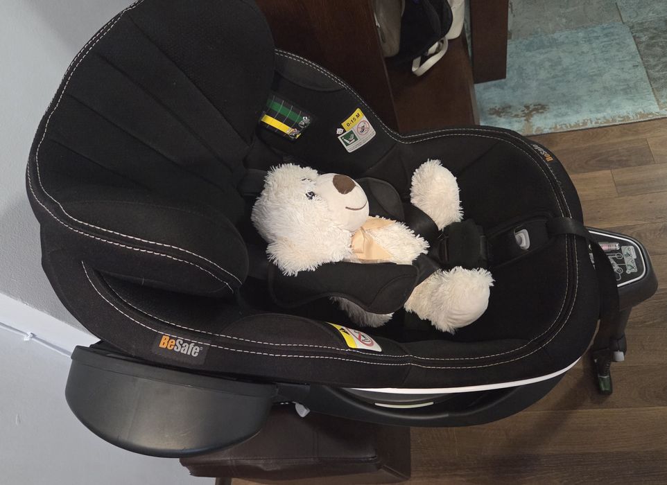 Scaun auto be safe izi turn ,i size , rotativ, 6 luni- 4 ani premium