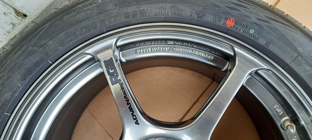 гуми Yokohama с джанти ADVAN 225 50 R17 Pro line 215 55 R17 205 55 R16