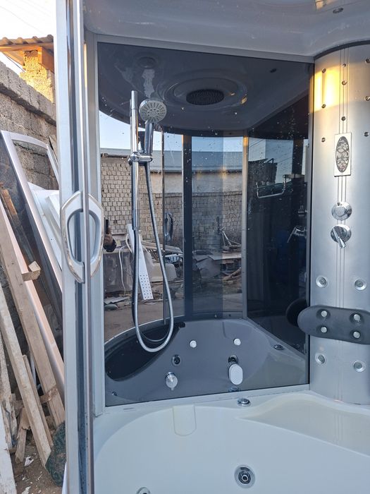 Катта 135x135см Душ кабина фулл  ЖАКУЗИ