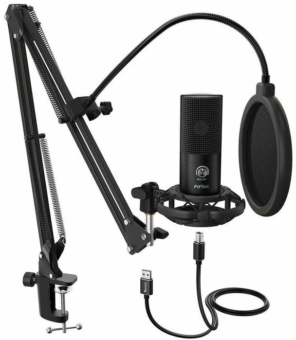 Микрофон Fifine T669 черный