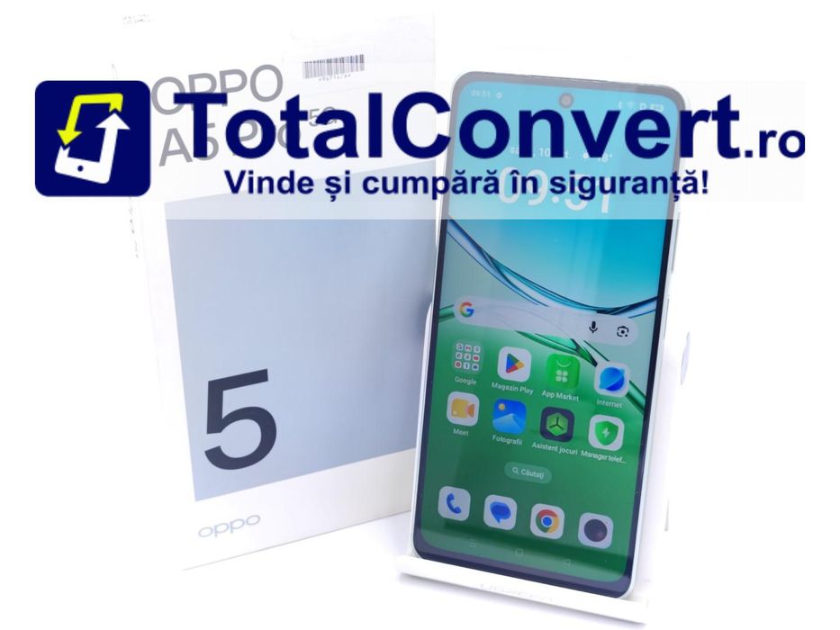 Oppo A5 Pro 5G 256GB Olive Green 8GB Dual, Garantie 24 luni | #D96714