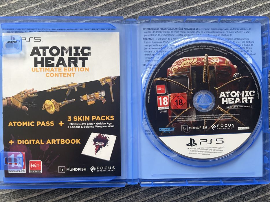 Atomic Heart PS5 Ultimate Steelbook Edition