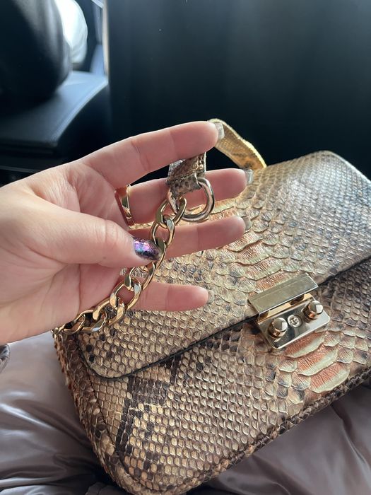 Продам сумочку, натуральный питон