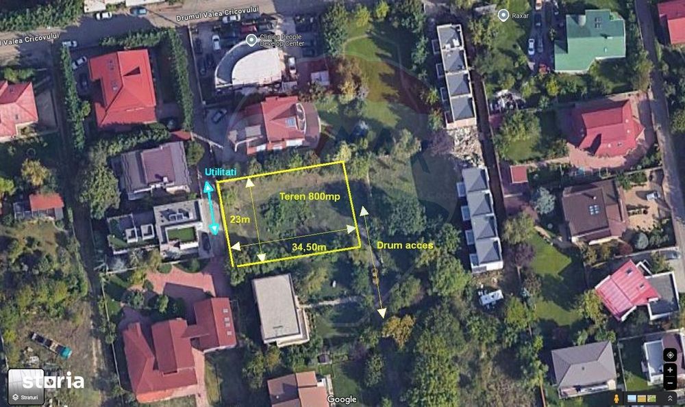Teren 800 mp cu autorizatie de constructie – Drumul Taberei