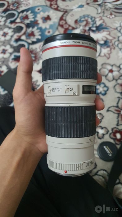 Canon EF 70-200mm f/4L USM professional tele-boshqaruvchi linzasi