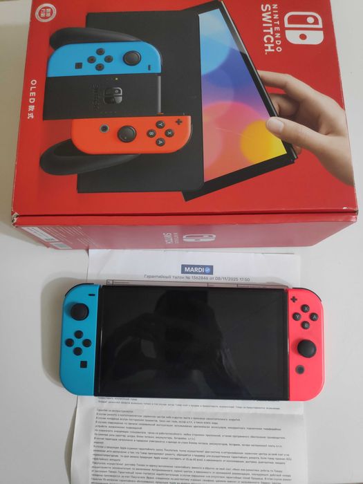 Нинтендо Свич Олед Игровая приставка Nintendo Switch Oled