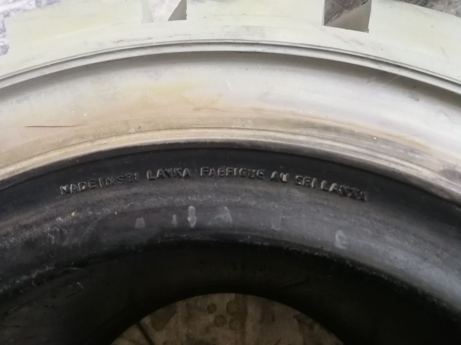 2 гуми за мотокар 23x10-12 Rodaco R2 супереластични бели 450лв. С ДДС