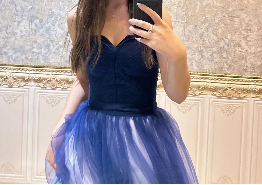 Вечернее платье в пол