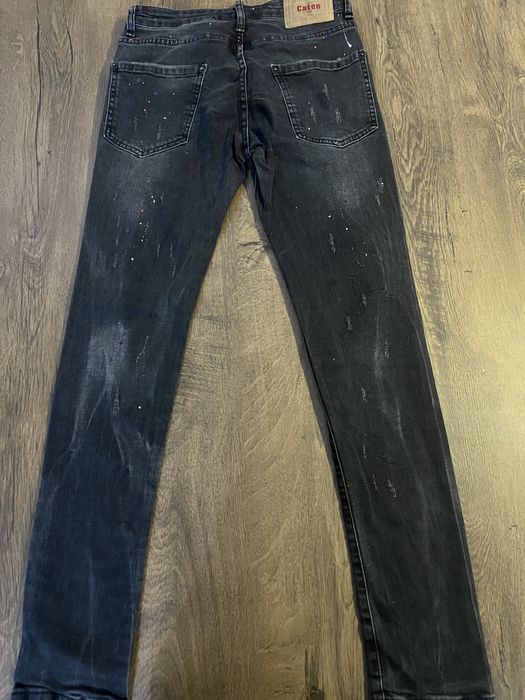 Мъжки черни дънки