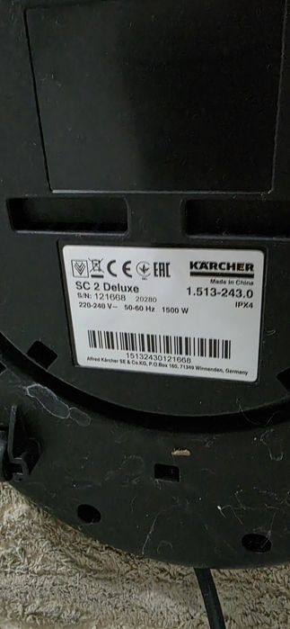 Пароочиститель кёрхер , мощный аппарат