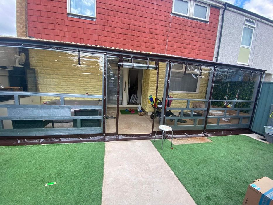 Folie transparenta terase