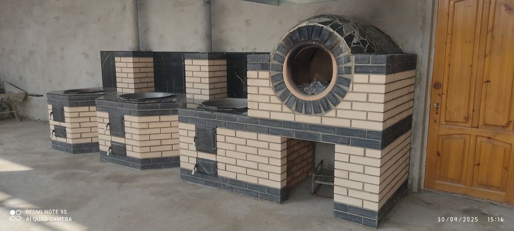 Ochoq tandir pechka barbiku hizmatlari