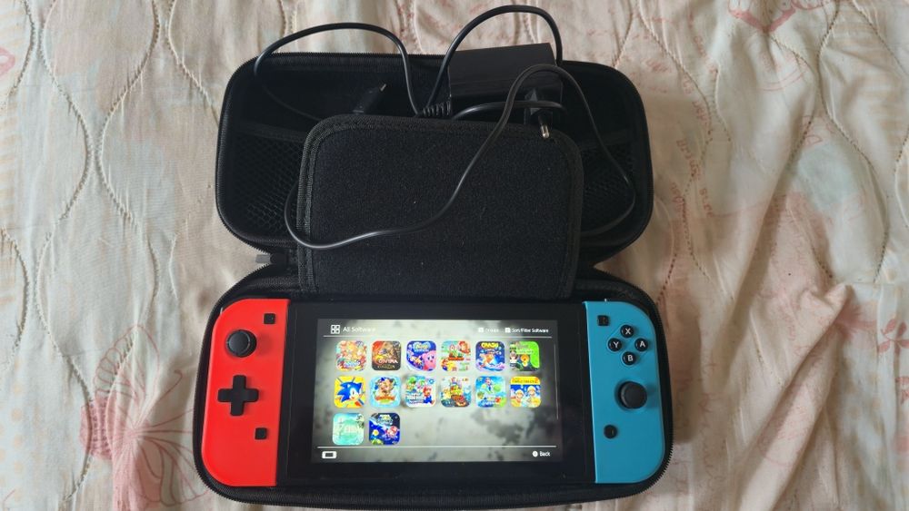 nintendo switch с много игри picofly