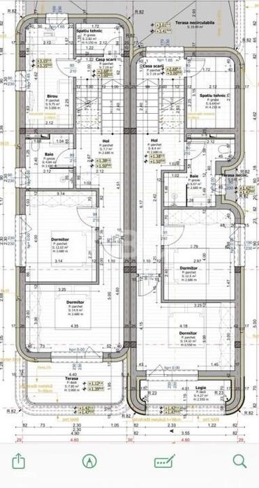 Duplex semifinisat de vanzare in Iris zona Voronet Cluj Napoca