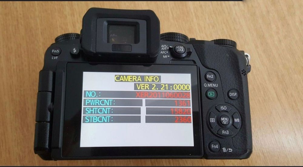 Se vinde Panasonic G7