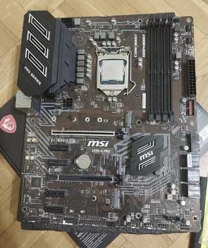 Intel Core i7 9700K + MSI Z390-A Pro