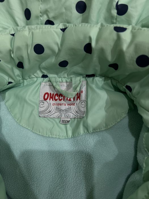 Куртка теплая на девочку 110 см