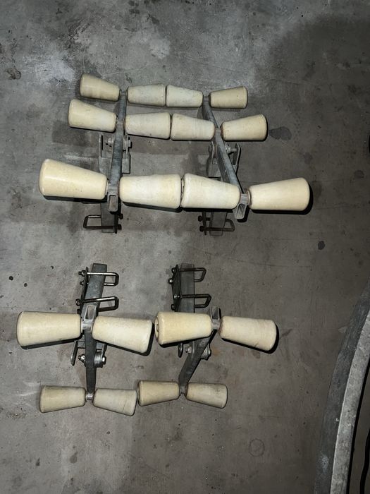 Ролки за колесар за надуваема лодка пълен комплект.