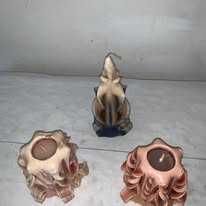 Set de trei lumânări