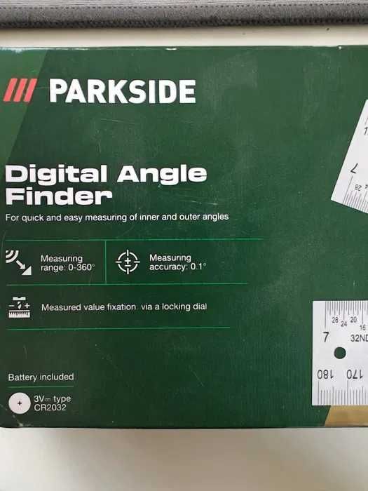 Raportor digital Parkside măsurare unghi interior exterior