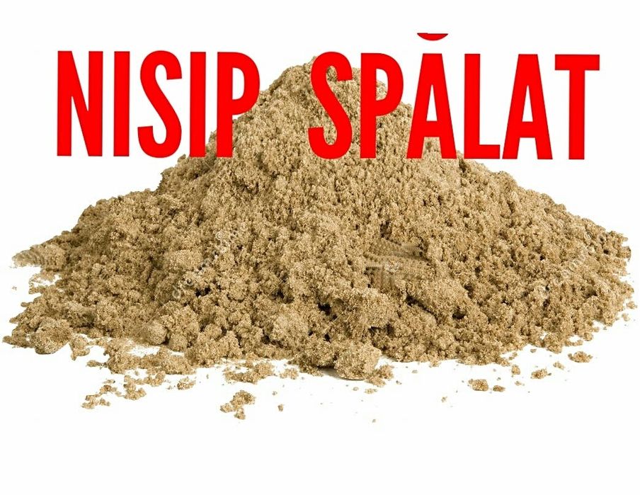 Nisip Nisip spălat Nisip brut