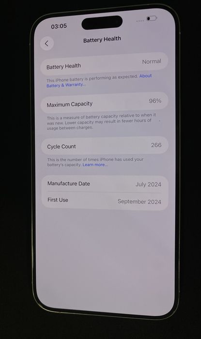 Apple iPhone 15 Pro Max 256Gb id-XXL3188