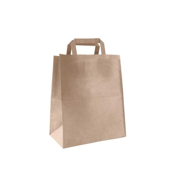 Крафт пакеты с ручками и без