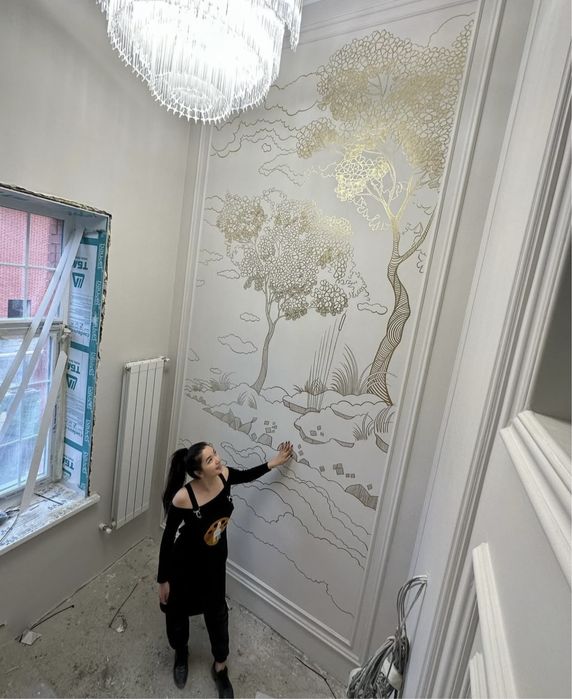 Роспись стен, картины