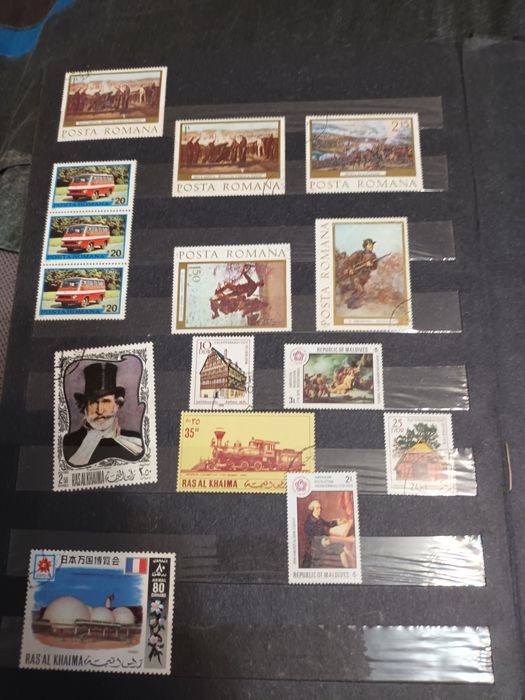 3 clasoare timbre vechi