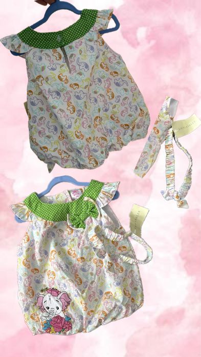 Rochie cu eticheta stil gogosar Laura Ashley 6 luni