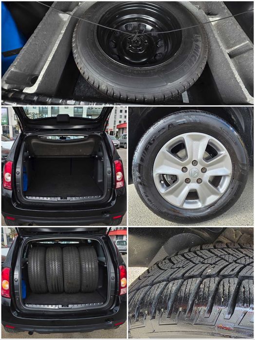 Vand/Schimb/Rate Dacia Duster 4x4 2015, 1.5 DCI 110CP, clima, navigatie Android, comenzi volan distributie schimbata 2 seturi anvelope