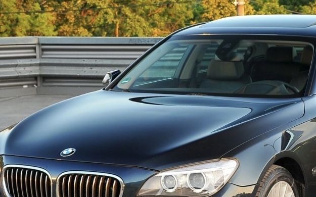 Capota motor BMW f01 f02 seria 7 culoare albastru / verde închis