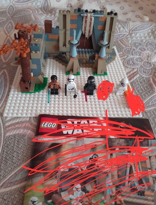 Лего звёздные войны 75139