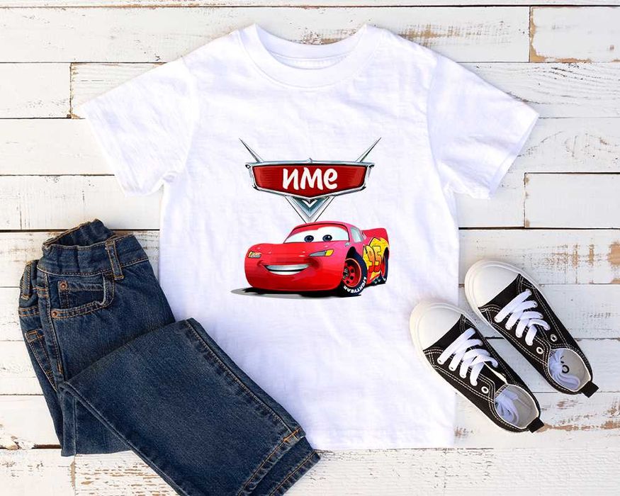 Тениски с Cars, Детски тениски с Колите