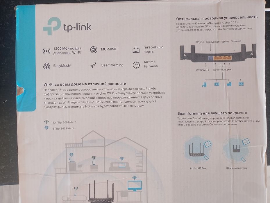 Wi-Fi router почти новый
