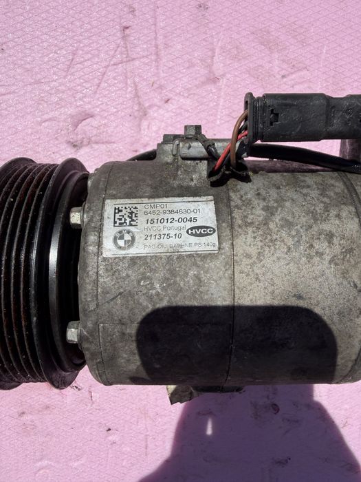Compresor clima ac 2.0 d b47d20a bmw seria 5 f10 f11 6452-9384630-01 211375-10