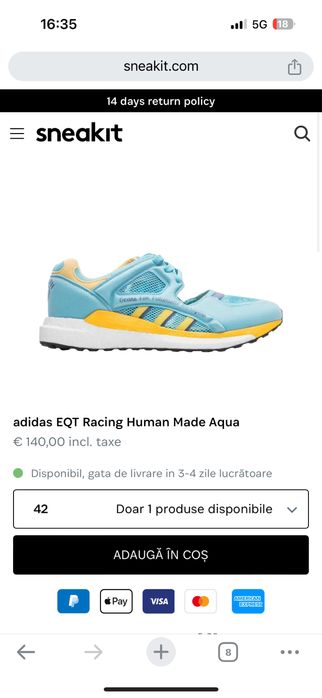 Adidas EQT Racing HM NOI schimb cu procesor AMD
