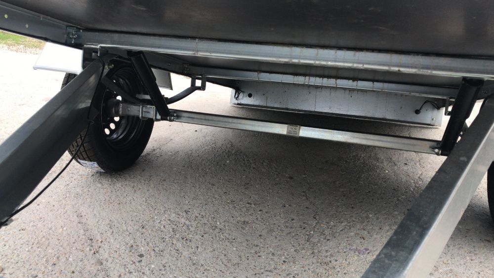 Remorca 750kg, Niewiadow BS-750 ( 263 cm X 132 cm), 1 axa, NOUA, OFERT