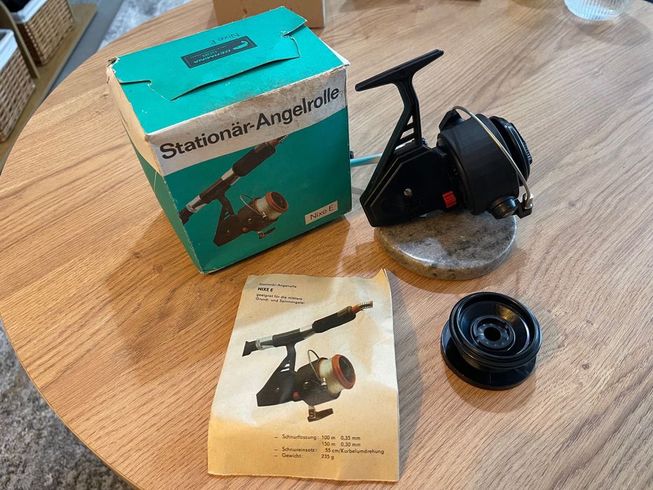 Колекционерска риболовна макара Germina Nixe E – с оригинална кутия