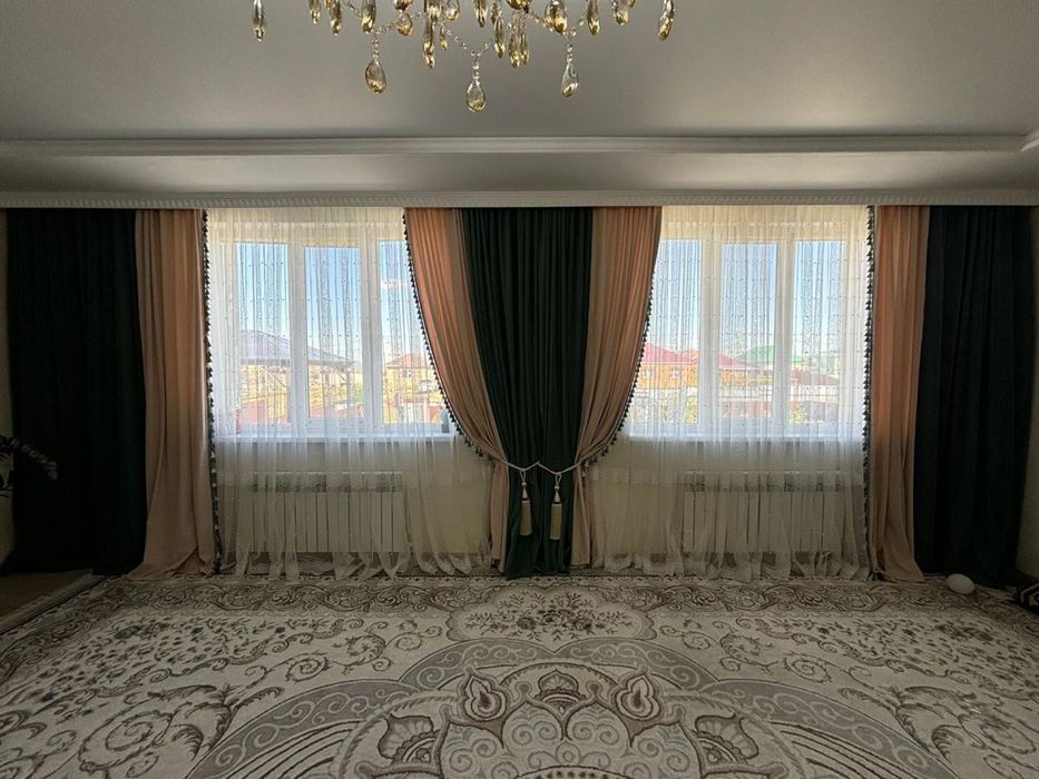 Шторы и тюль комплект