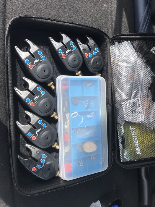 Set senzori pescuit + geanta de transport
