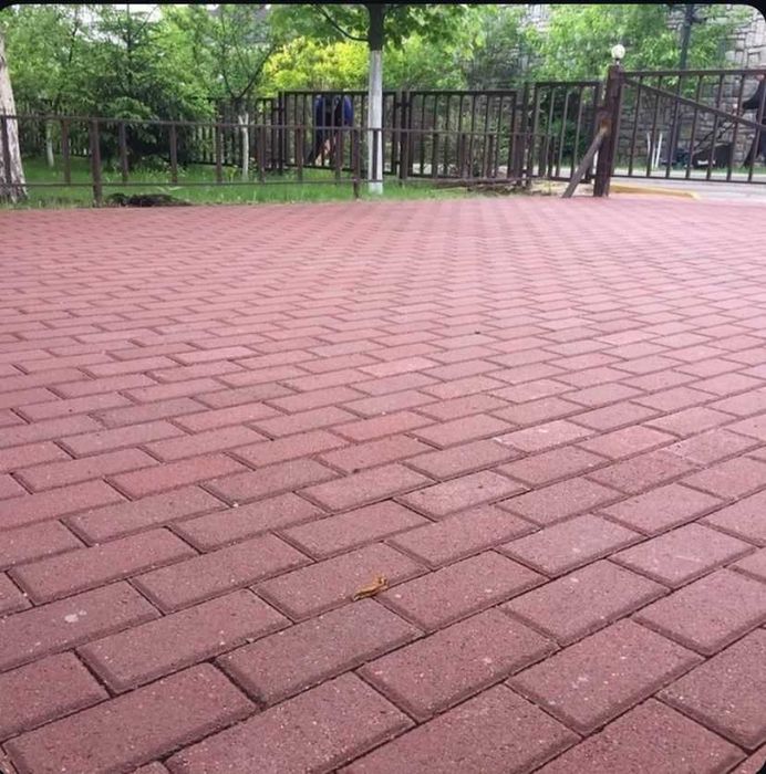 Укладка брусчатки