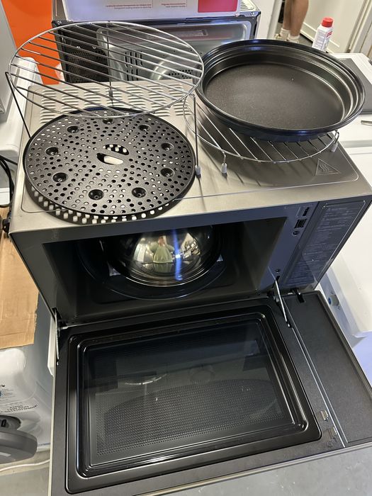 Cuptor cu microunde multifuncțional LG MJ3965ACS