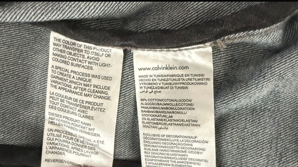 Geacă Denim Calvin Klein Jeans
