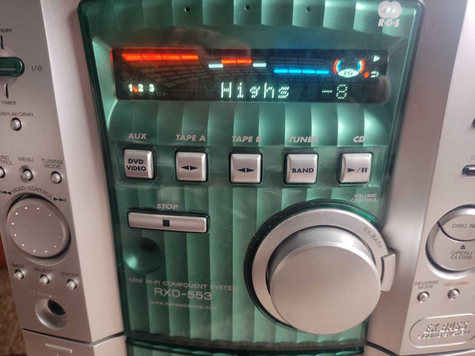 Уредба Kenwood RXD-553 с мощност 2x100W RMS