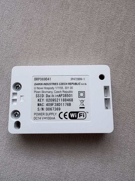 Interfata control Wifi pentru aparat aer conditionat Daikin BRP069B41